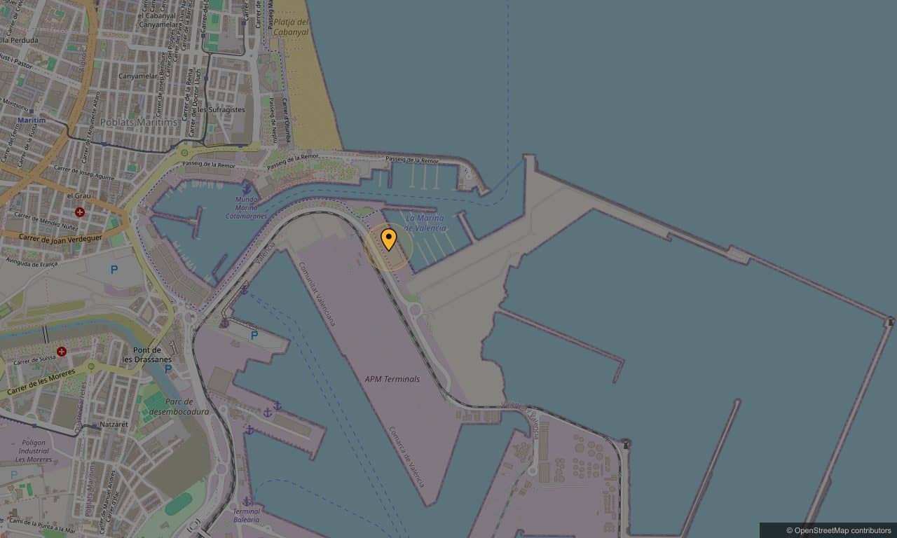 Mapa de Marina Sur