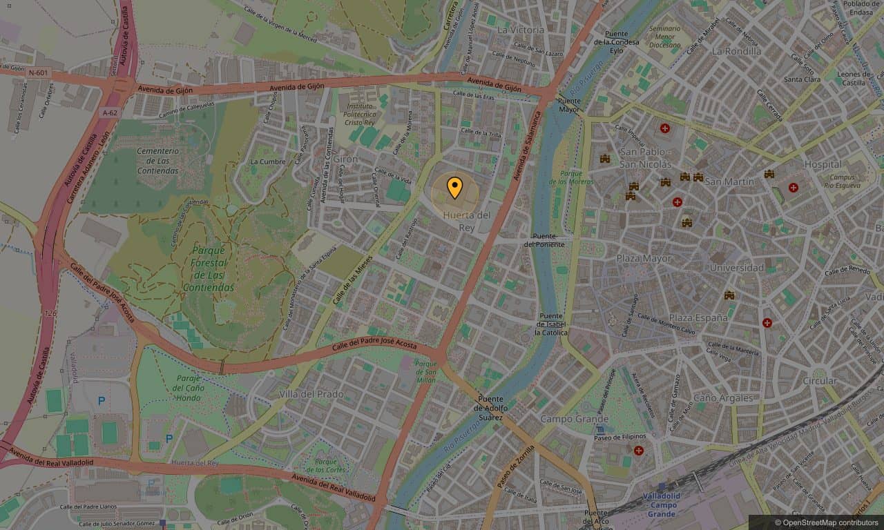 Mapa de Feria de muestras