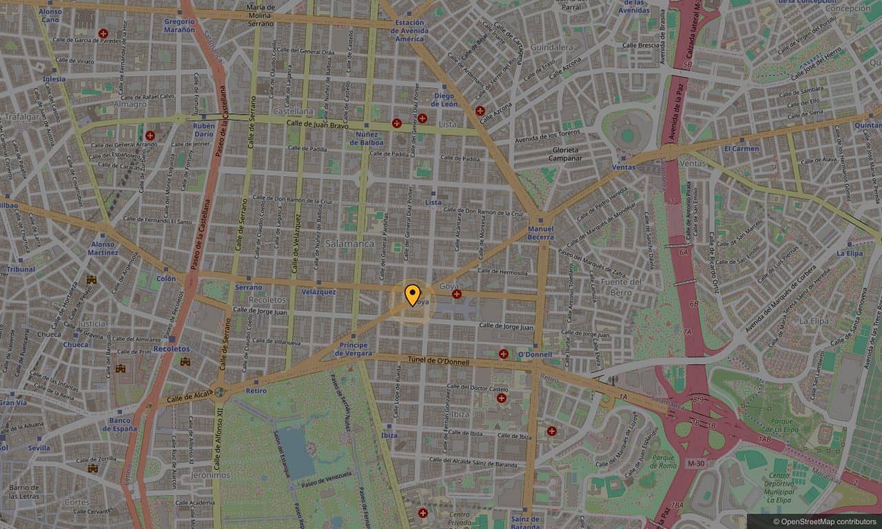 Mapa de Movistar Arena