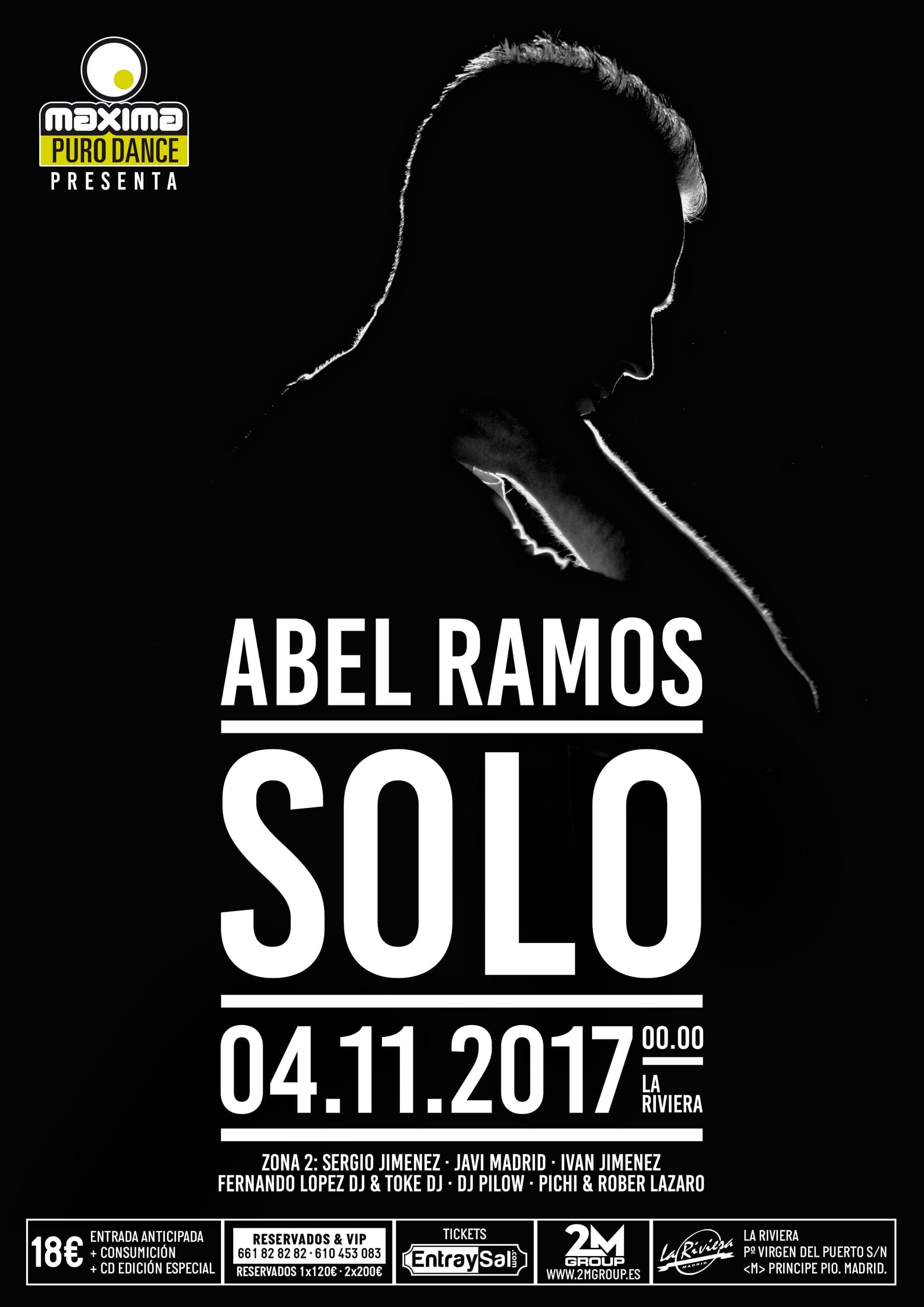 Cartel de «Abel Ramos SOLO»