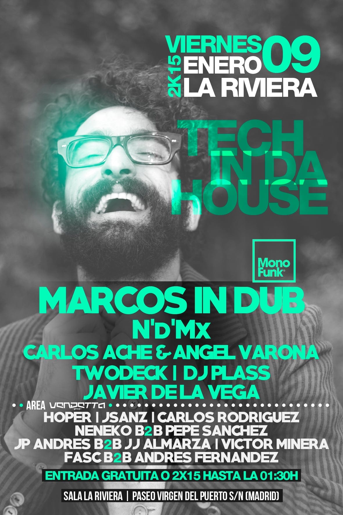 Cartel de «TechInDaHouse»