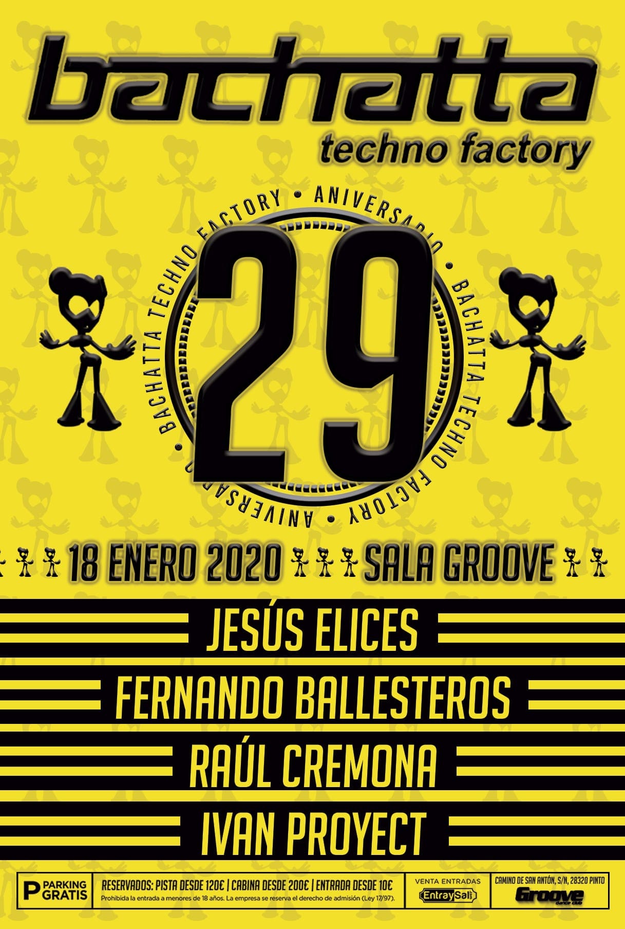 Cartel de «Bachatta»