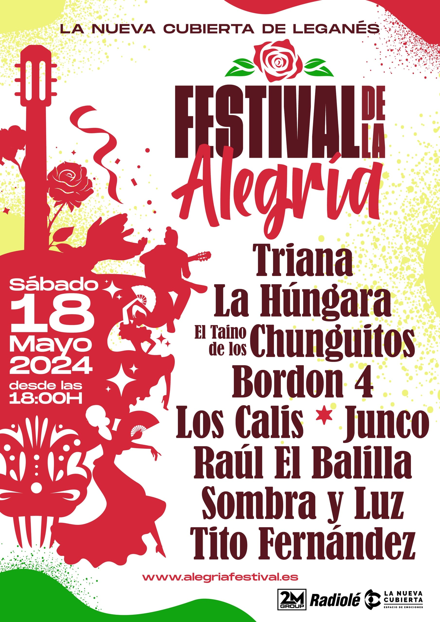 Cartel de «Festival de la Alegría»