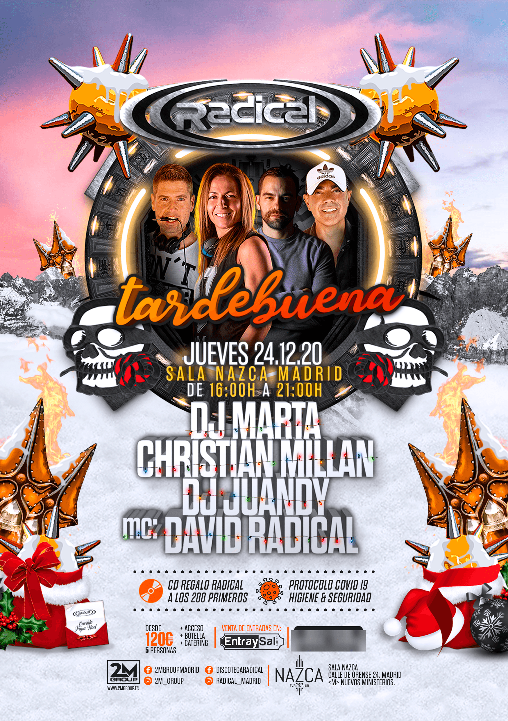 Cartel de «TardeBuena ((Radical))»