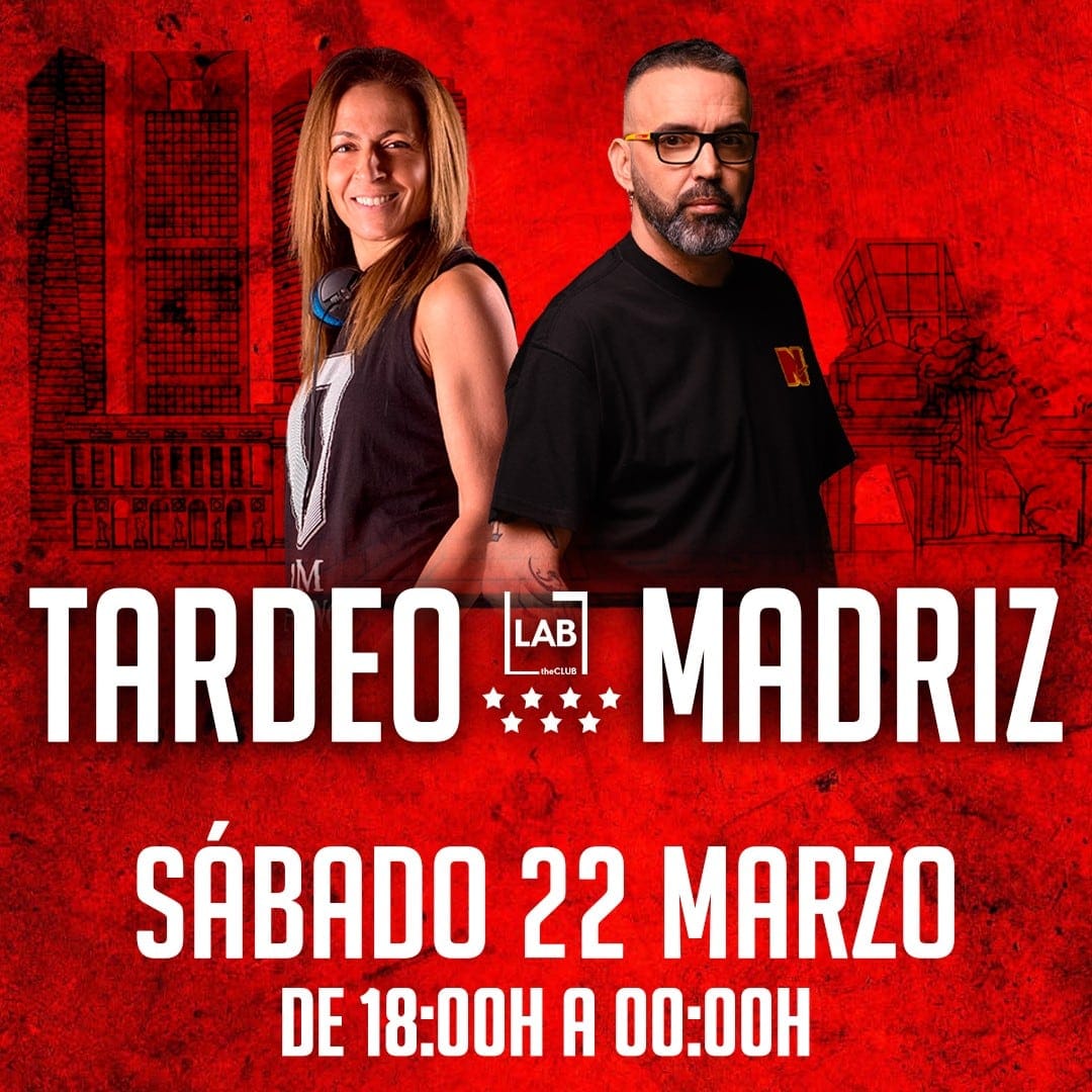 Tardeo MADRIZ con DJ Marta y DJ Neil