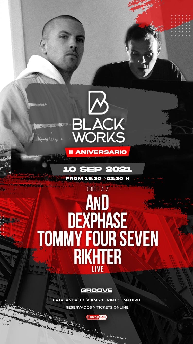 Story de «Blackworks II Aniversario»