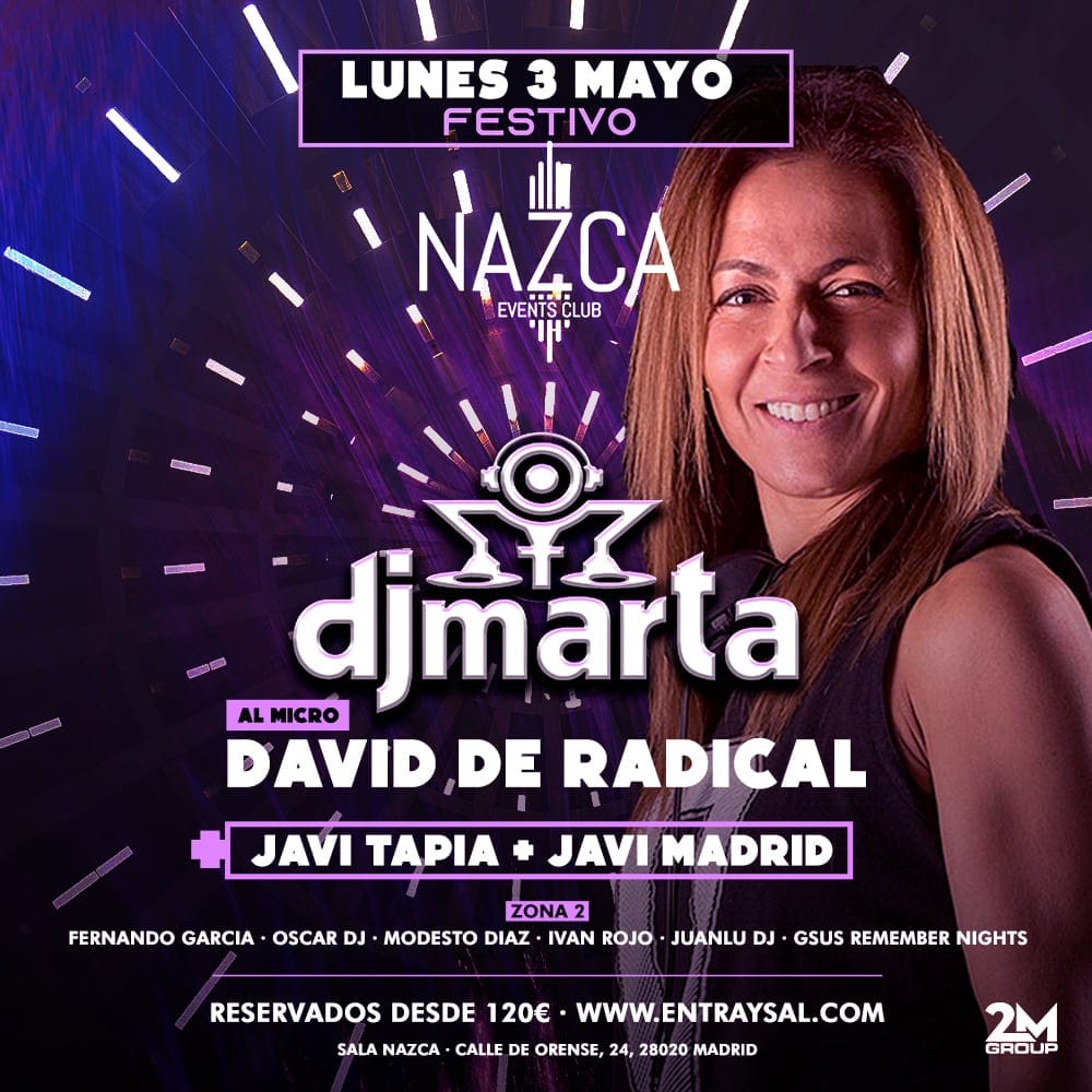 Cuadrado de «Dj Marta en Nazca»