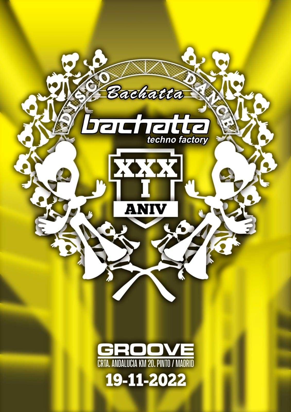 Cartel de «Bachatta XXXI Aniversario»
