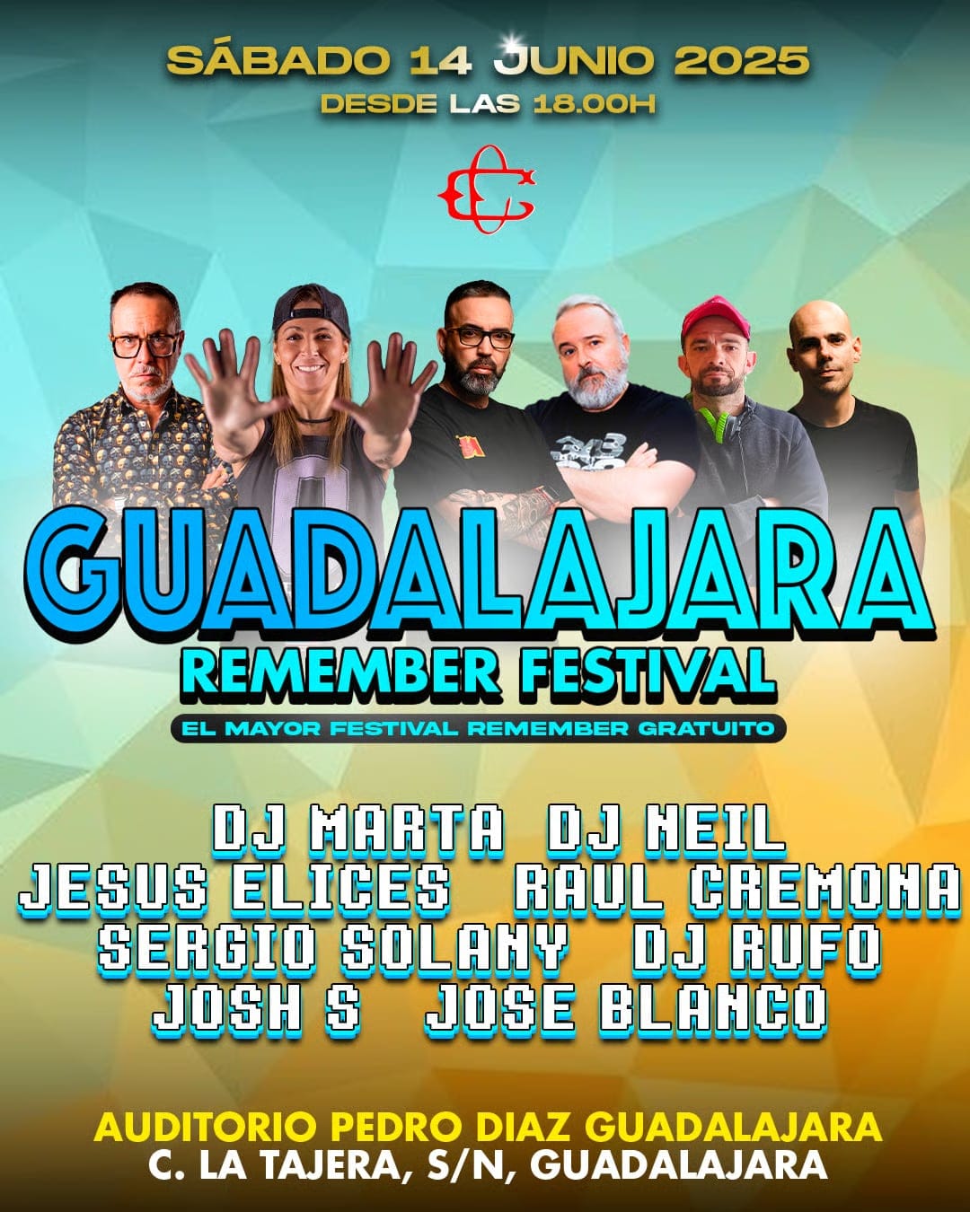 GUADALAJARA CELEBRARÁ EL MAYOR FESTIVAL REMEMBER GRATUITO DE 2025