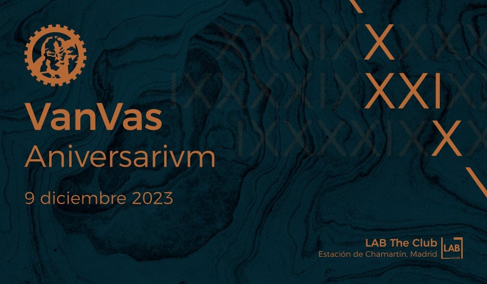 VAN VAS · XXXIX ANIVERSARIVM·