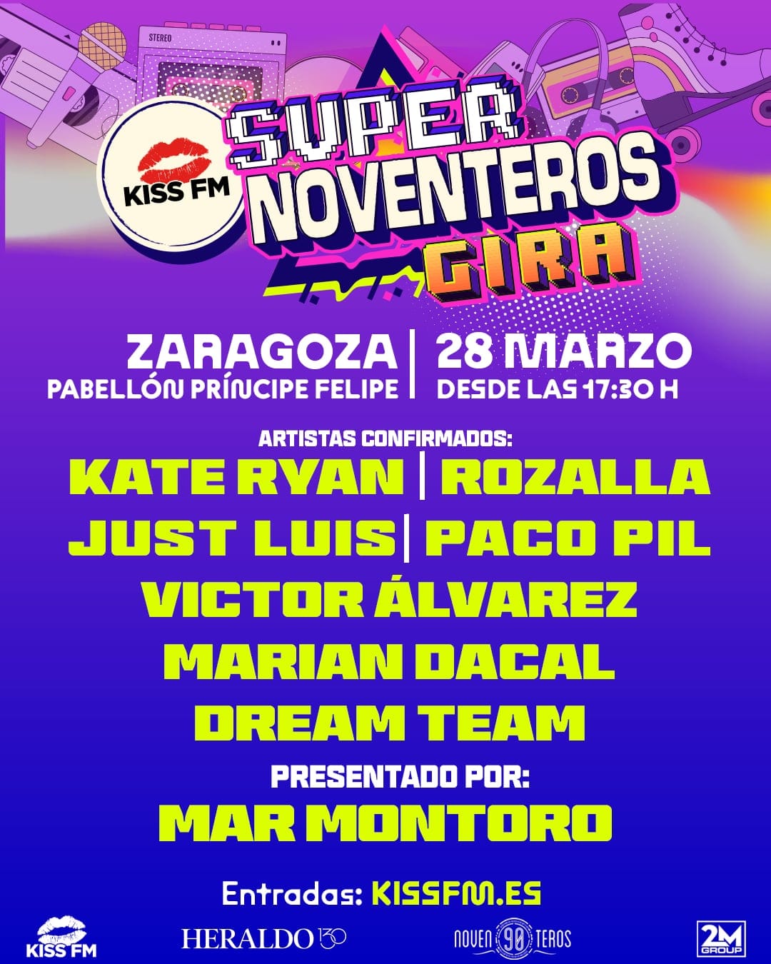 Supernoventeros by KISS FM – ZARAGOZA