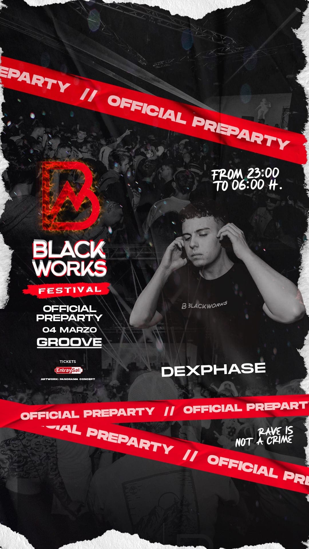 Story de «Preparty Blackworks Festival»