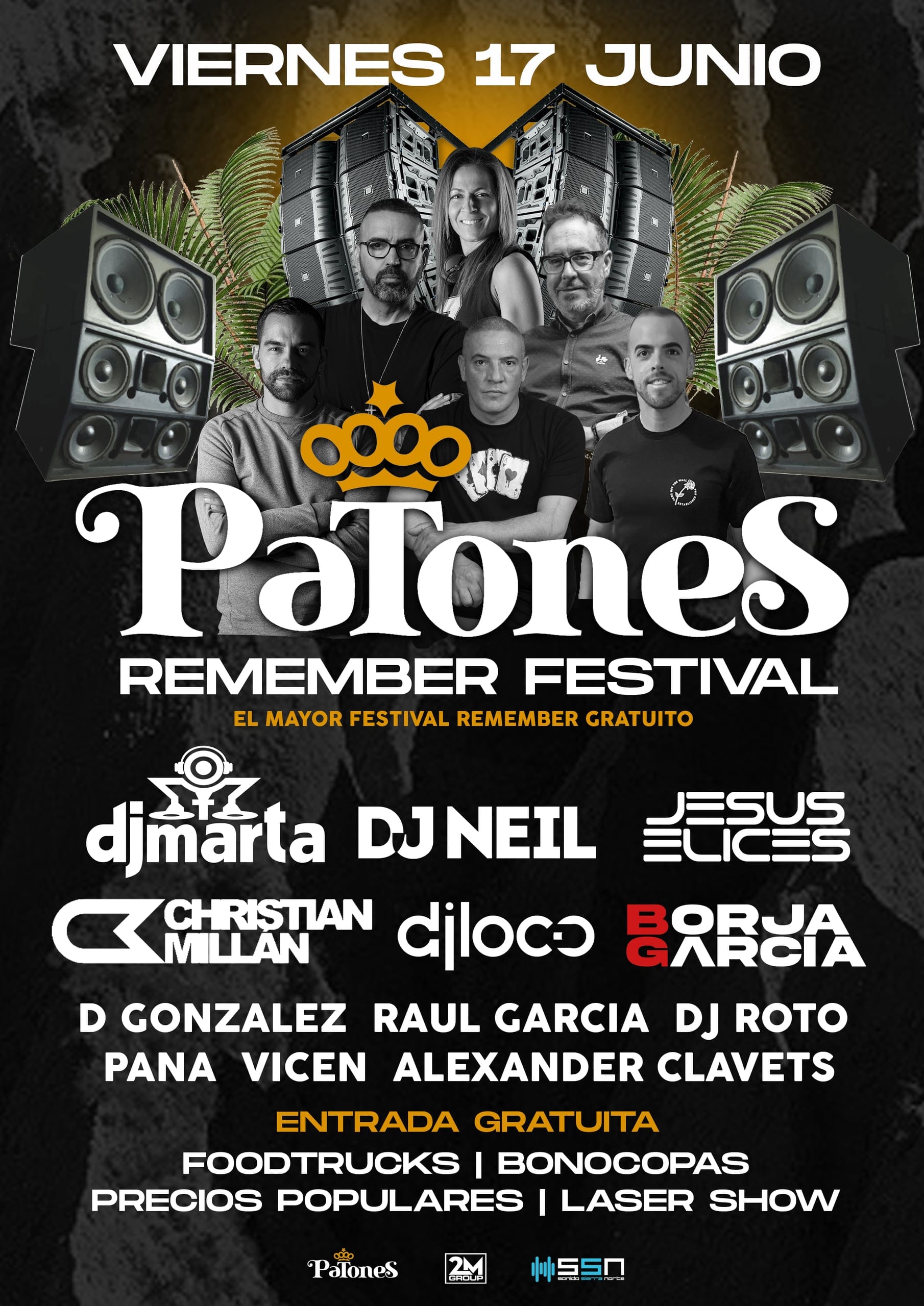 Cartel de «Patones Festival»