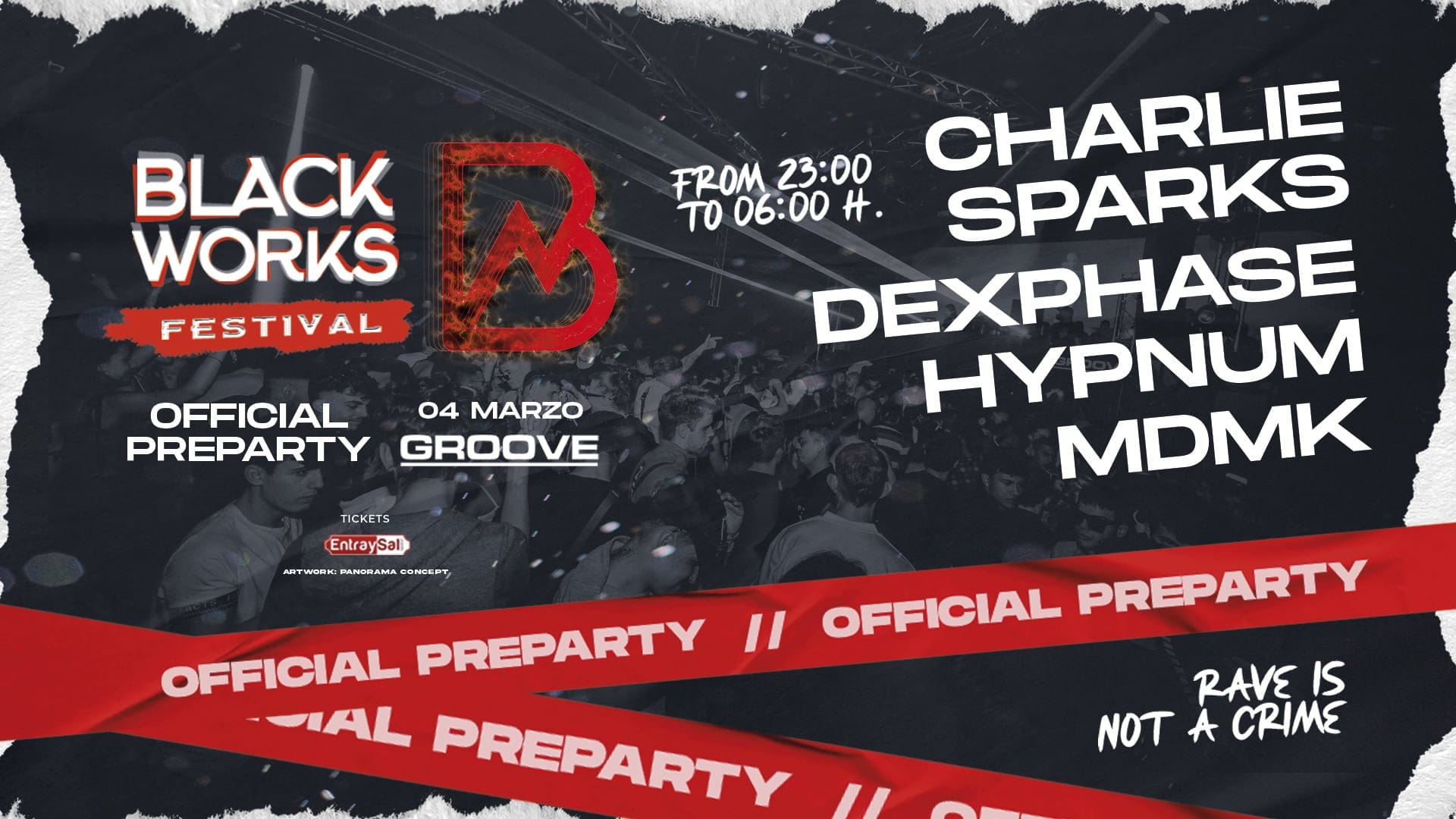 ·PREPARTY BLACKWORKS FESTIVAL·
