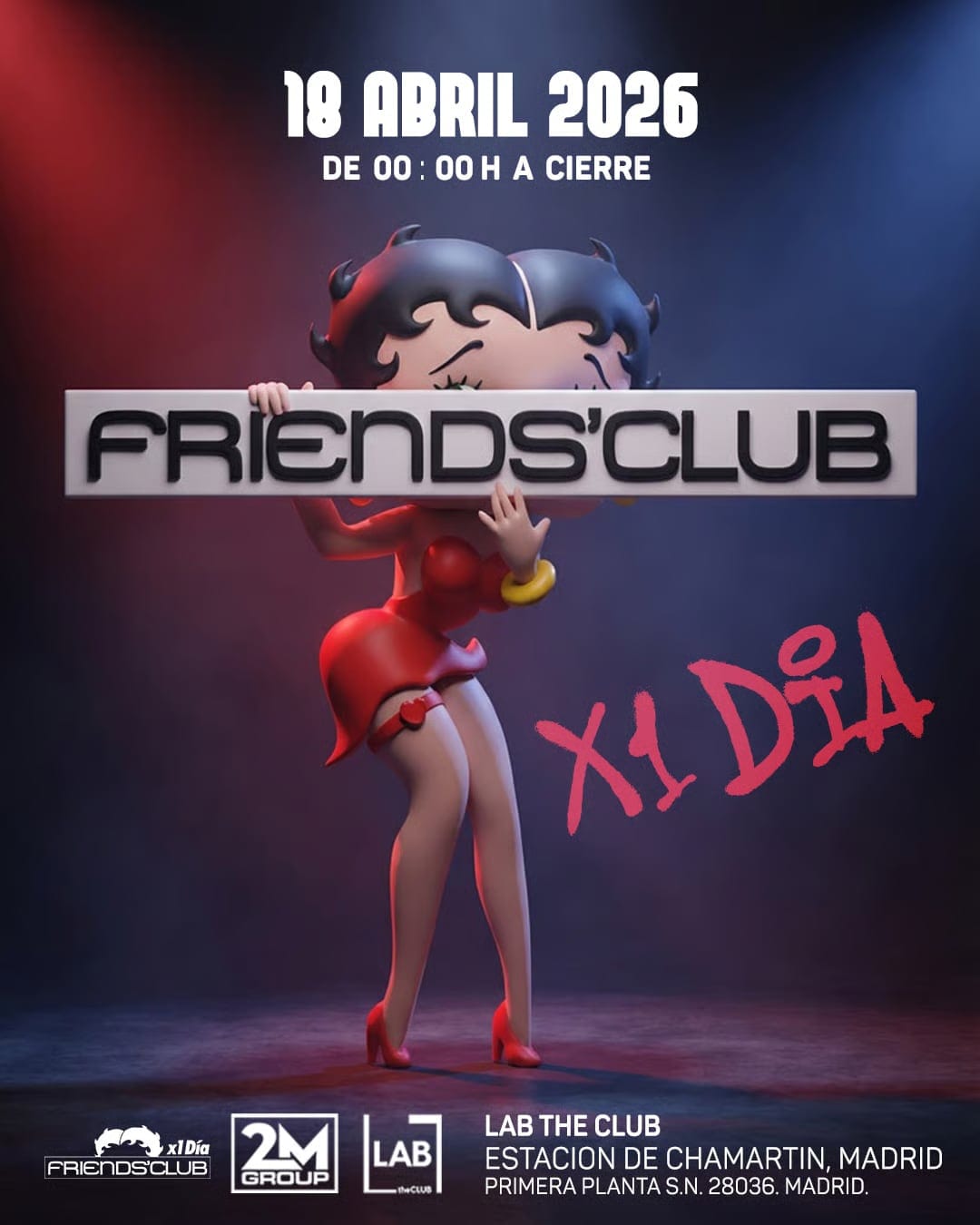 Friend´s Club x1 Día