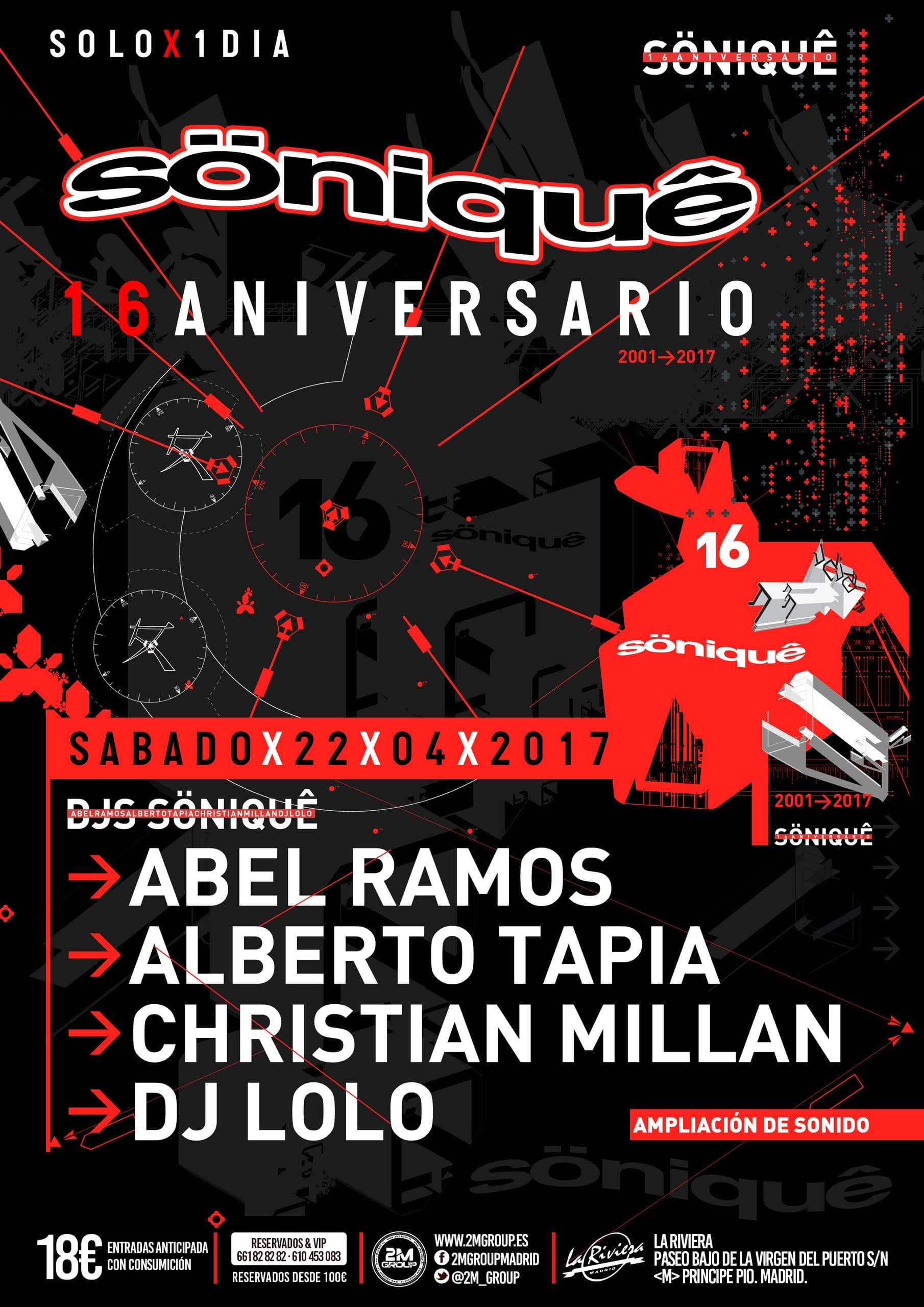 Cartel de «Sonique»