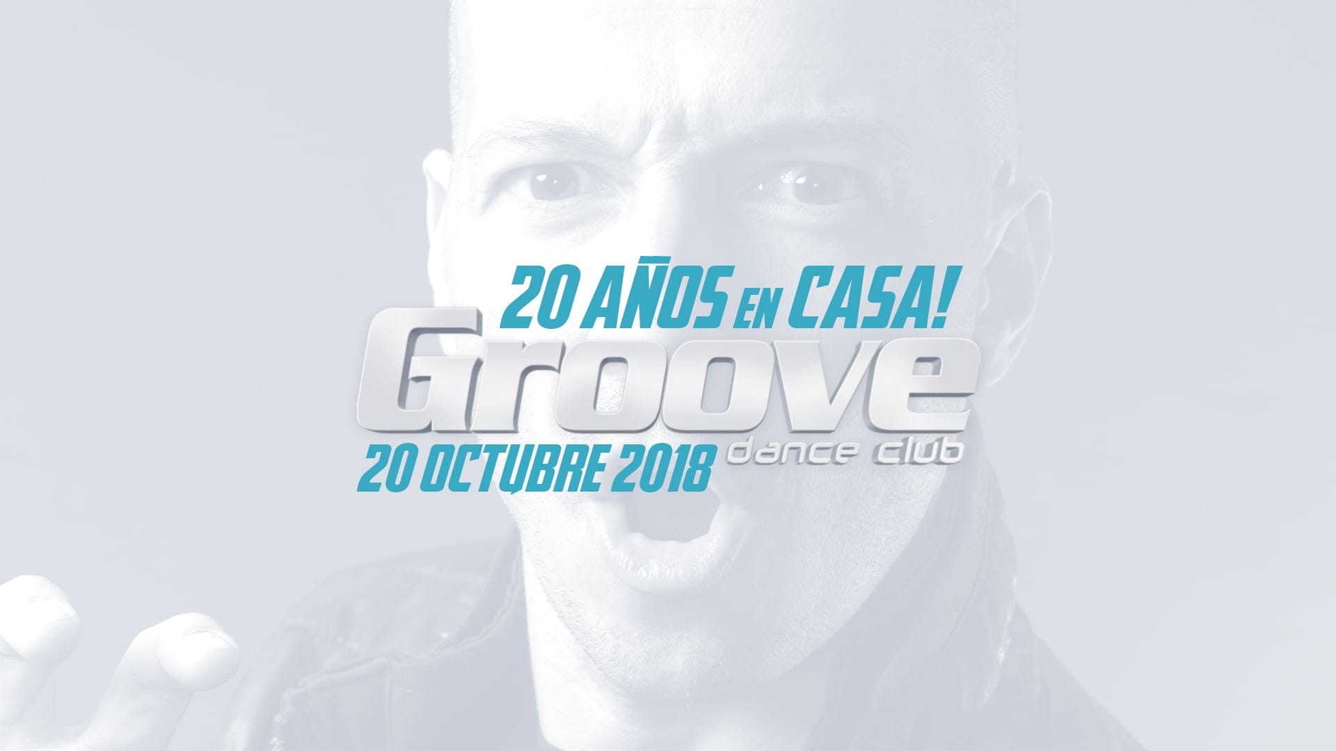Flyer horizontal de «Groove con Abel The Kid»