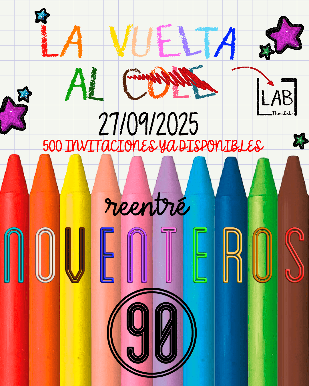 NOVENTEROS VUELTA AL COLE 2025