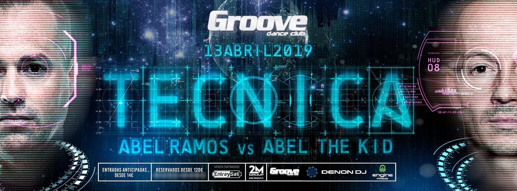 Técnica, Abel Ramos vs Abel The Kid