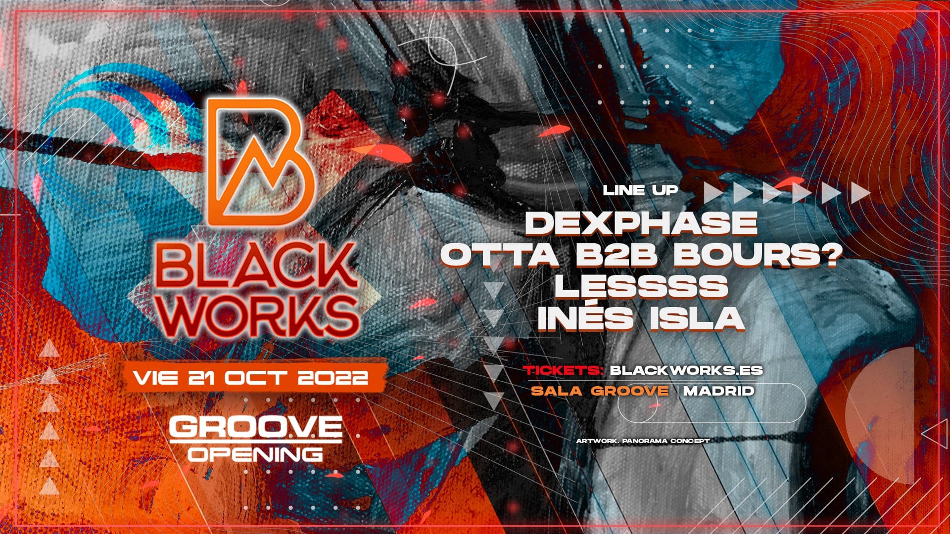 BLACKWORKS: REOPENING SALA GROOVE