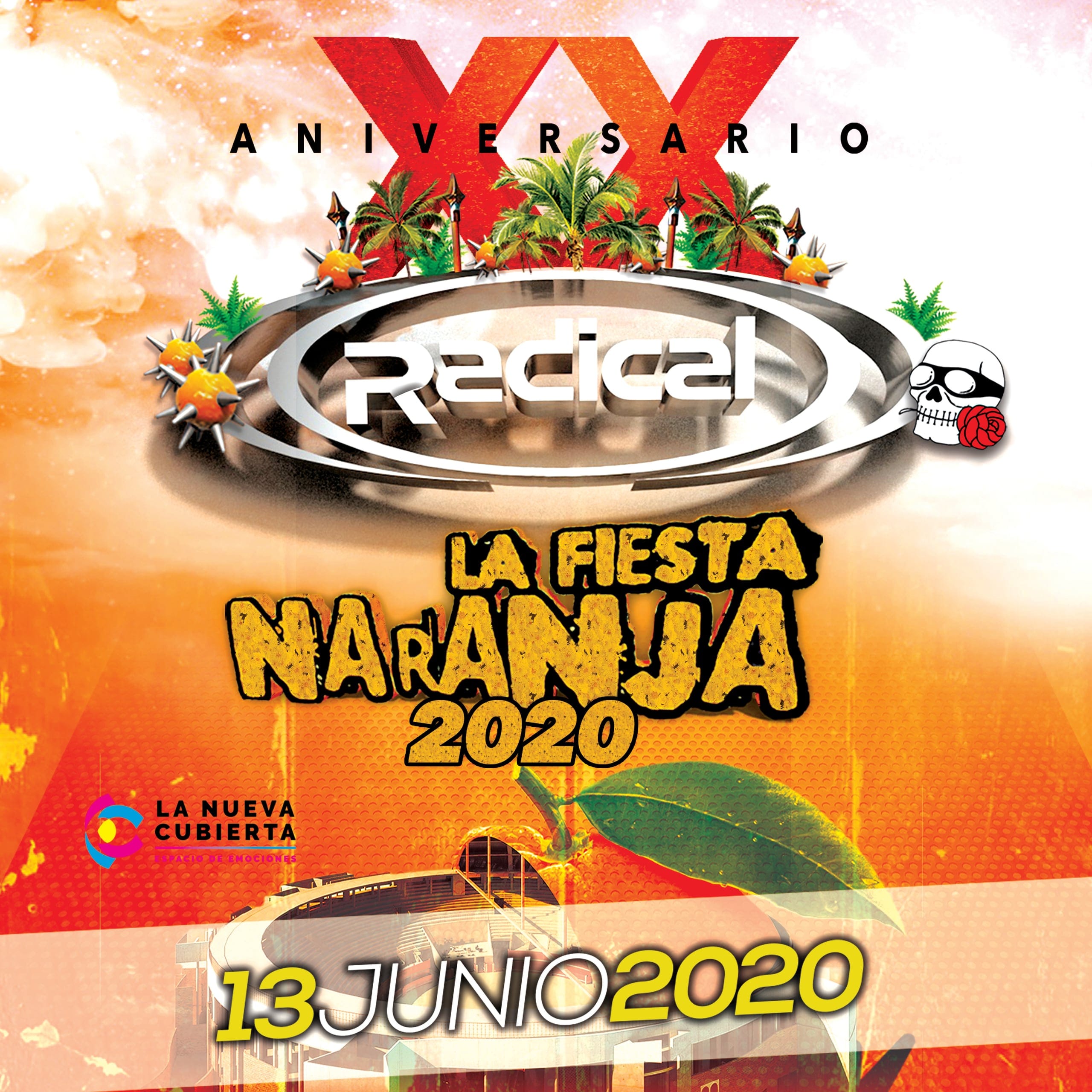 Cuadrado de «La Fiesta Naranja XX Aniversario»