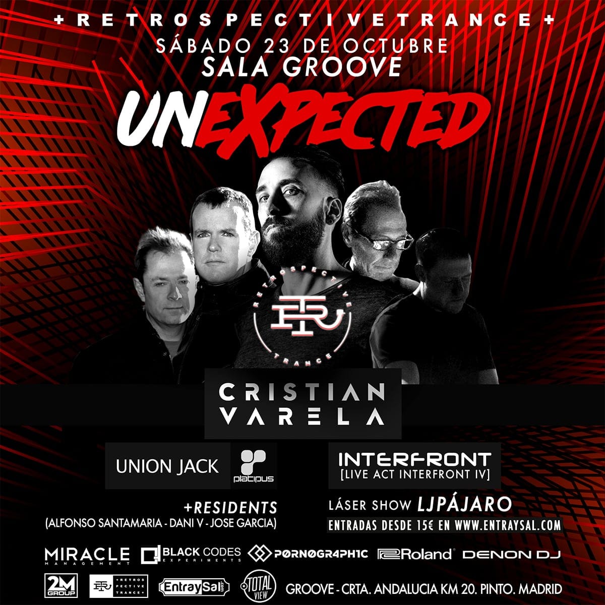 Cuadrado de «Retrospective Trance · Unexpected con Cristian Varela»