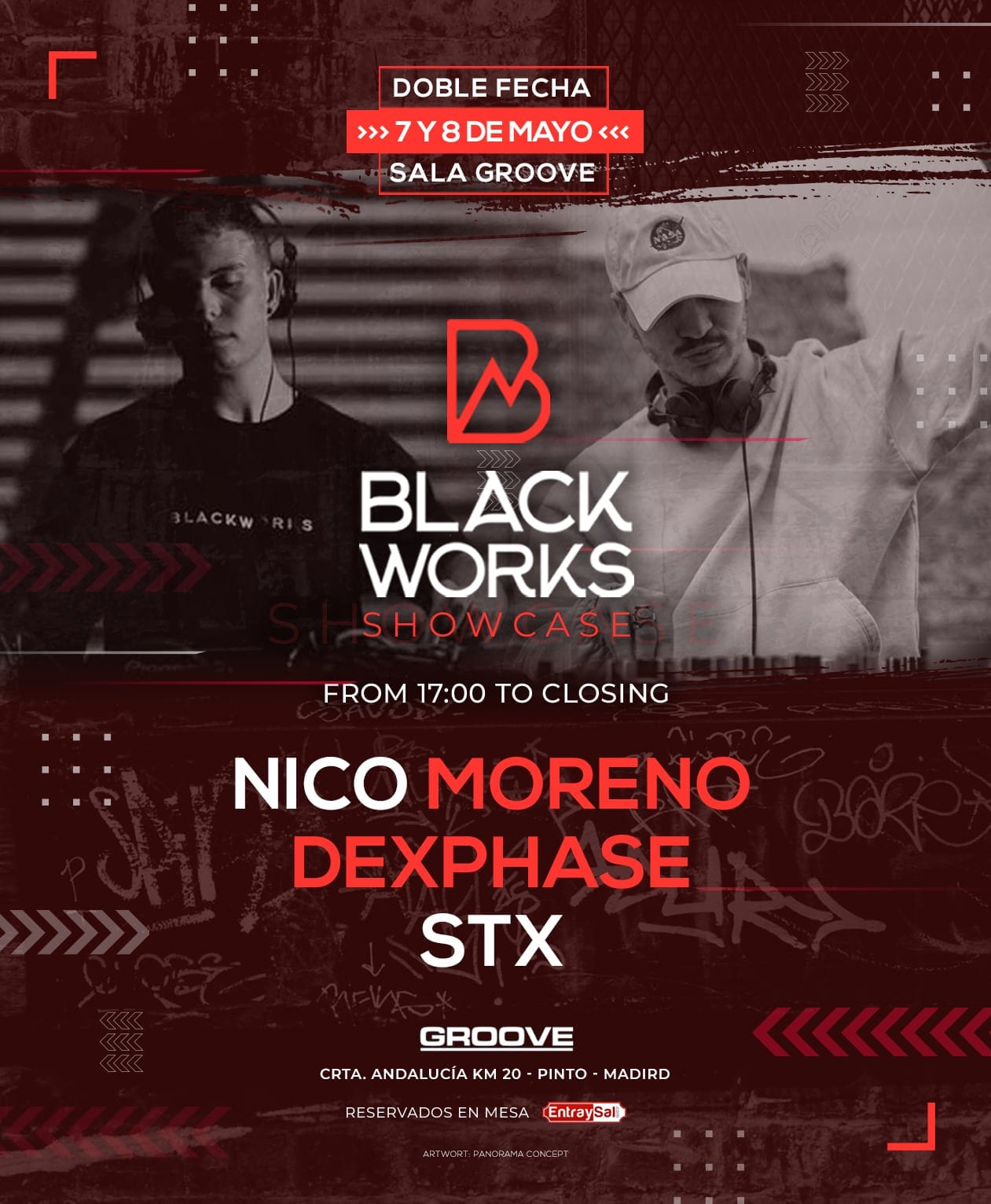 Cartel de «Blackworks Showcase»