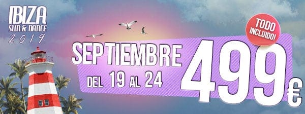 Ibiza Sun & Dance 19 Septiembre 2019