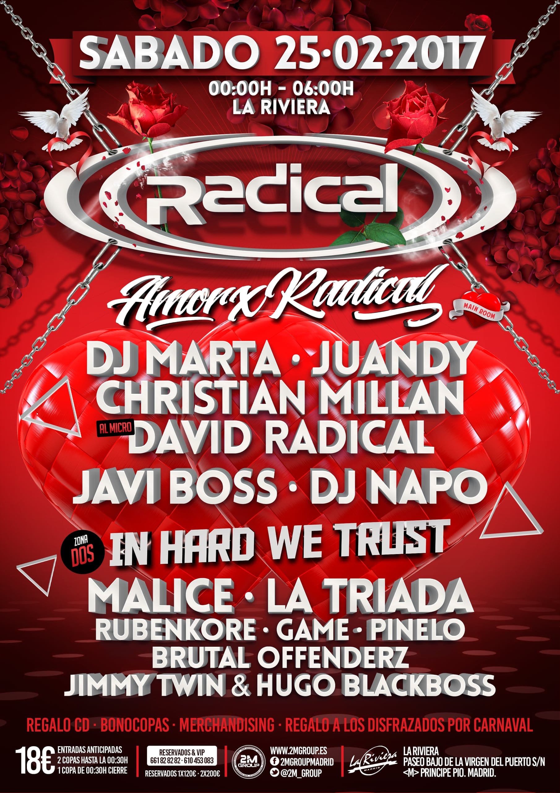 Cartel de «Amor x ((Radical))»