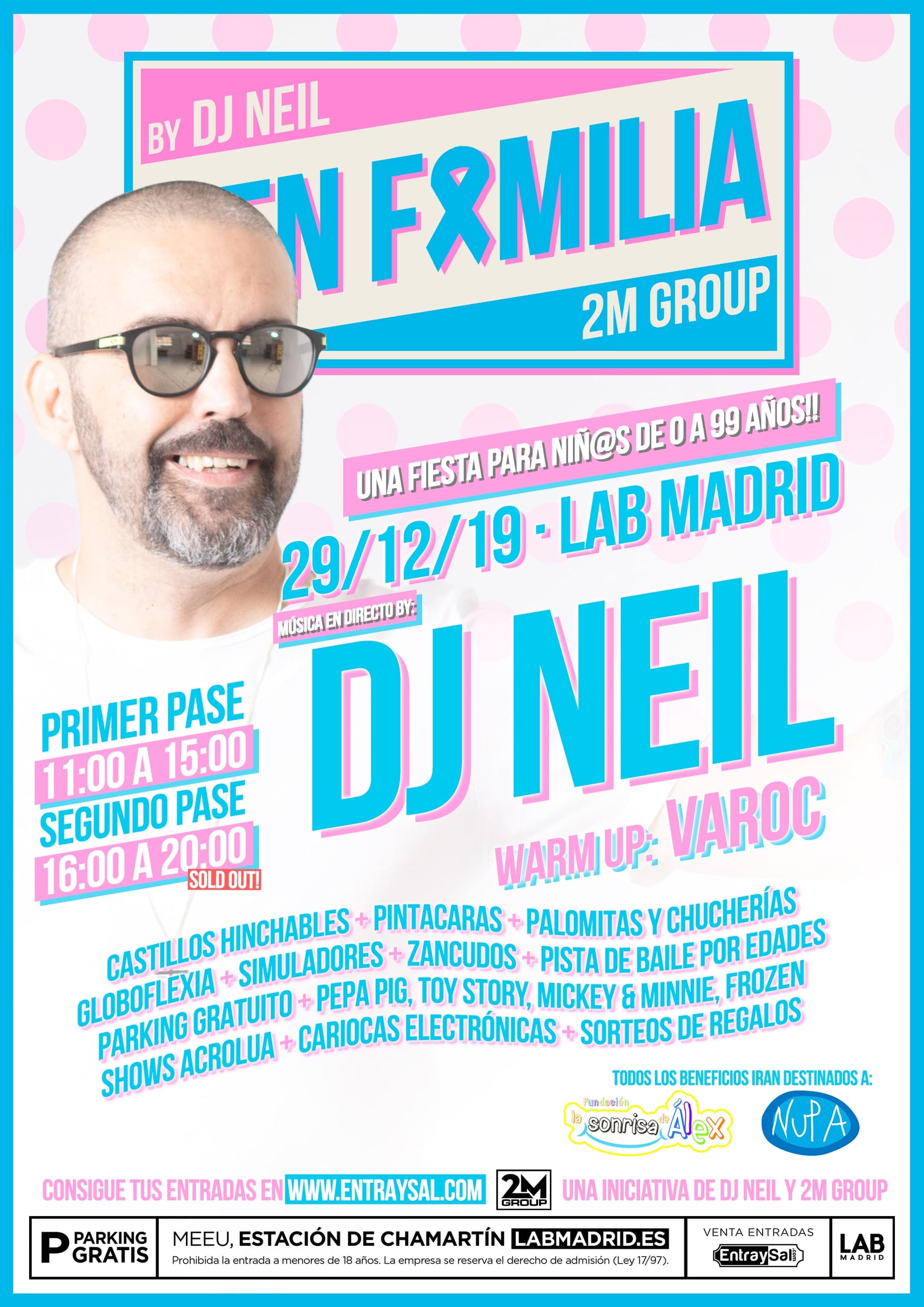 Cartel de «En Familia by Dj Neil»