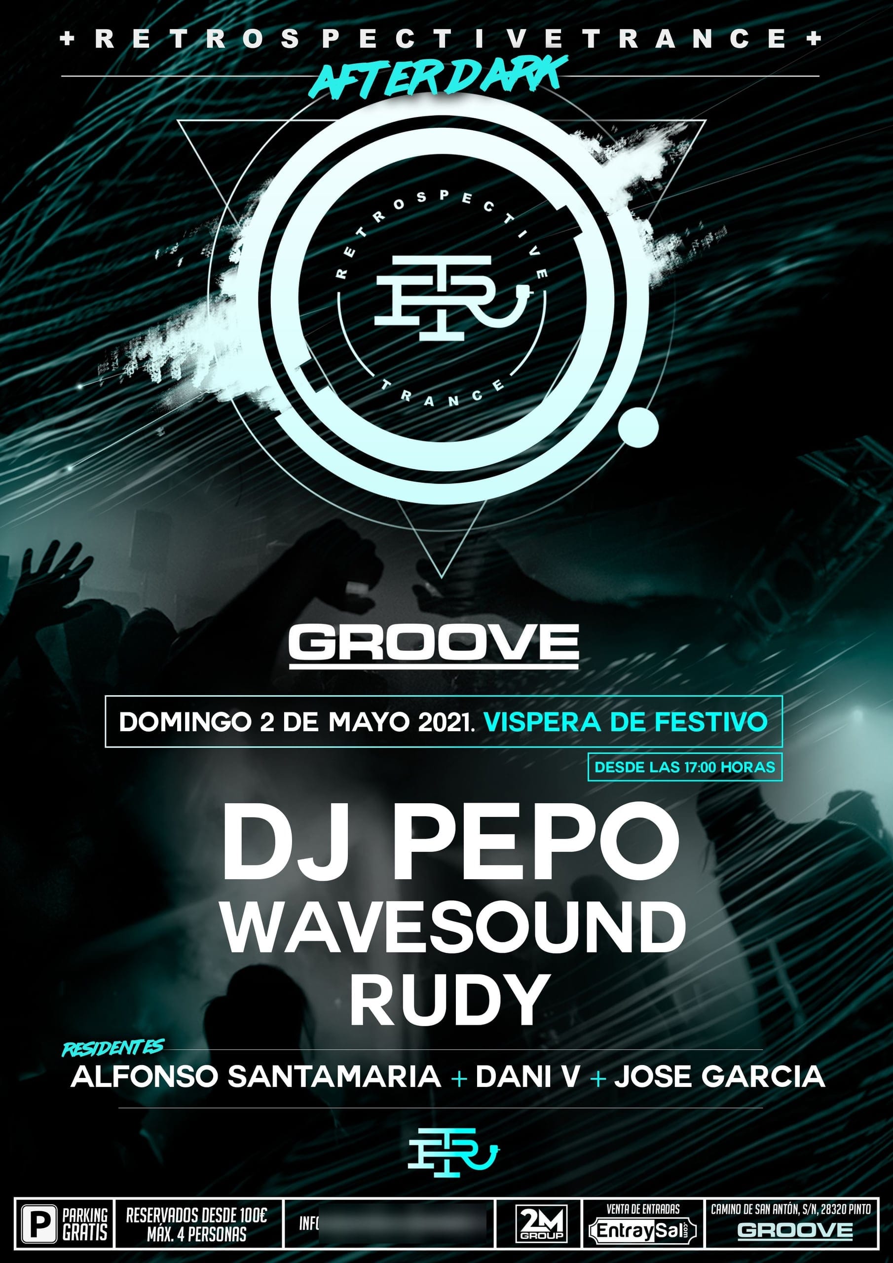 Cartel de «Retrospective Trance · After Dark»