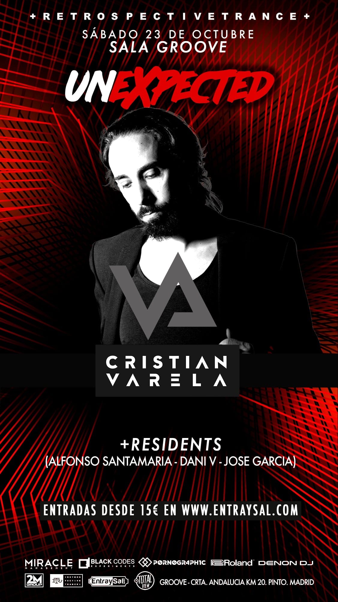 Story de «Retrospective Trance · Unexpected con Cristian Varela»