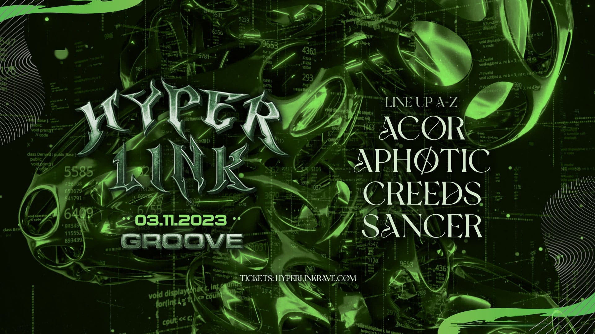 Hyperlink Rave - 3 Noviembre