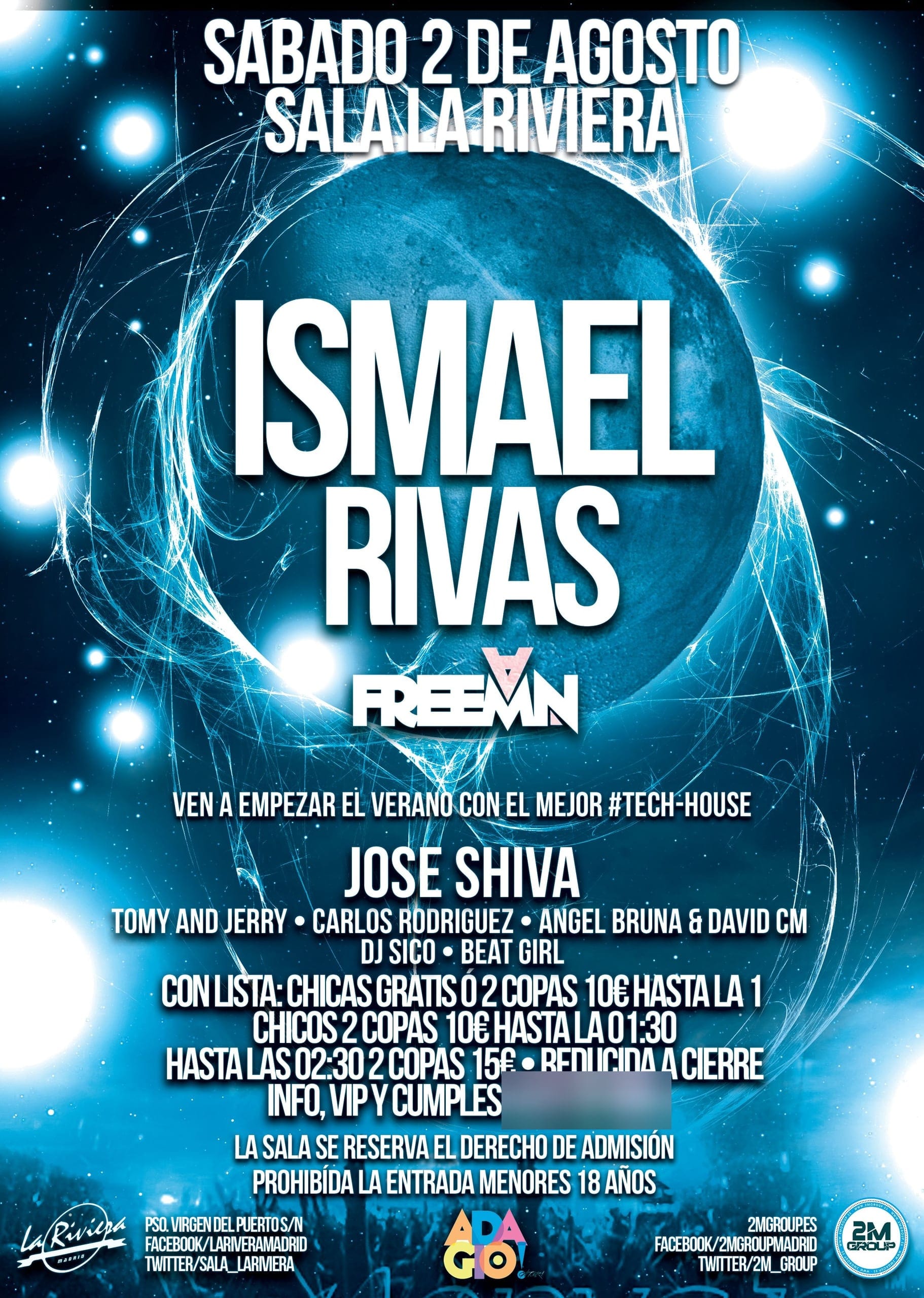 Cartel de «Ismael Rivas»
