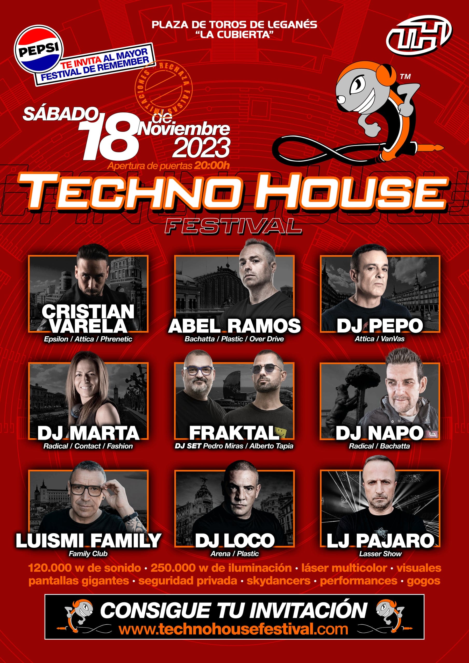 Cartel de «Techno House Festival 2023»