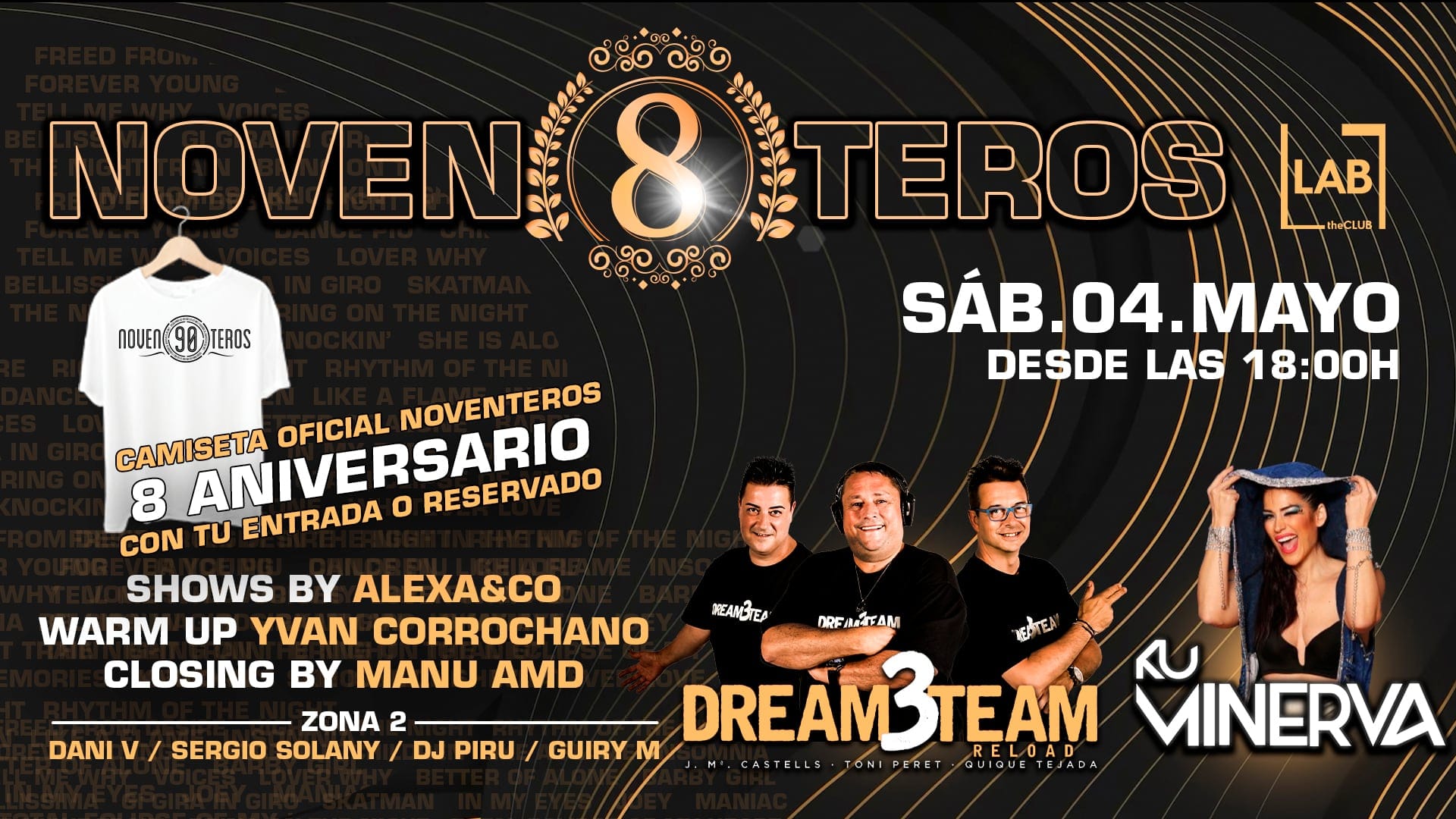 Noventeros 8º Aniversario