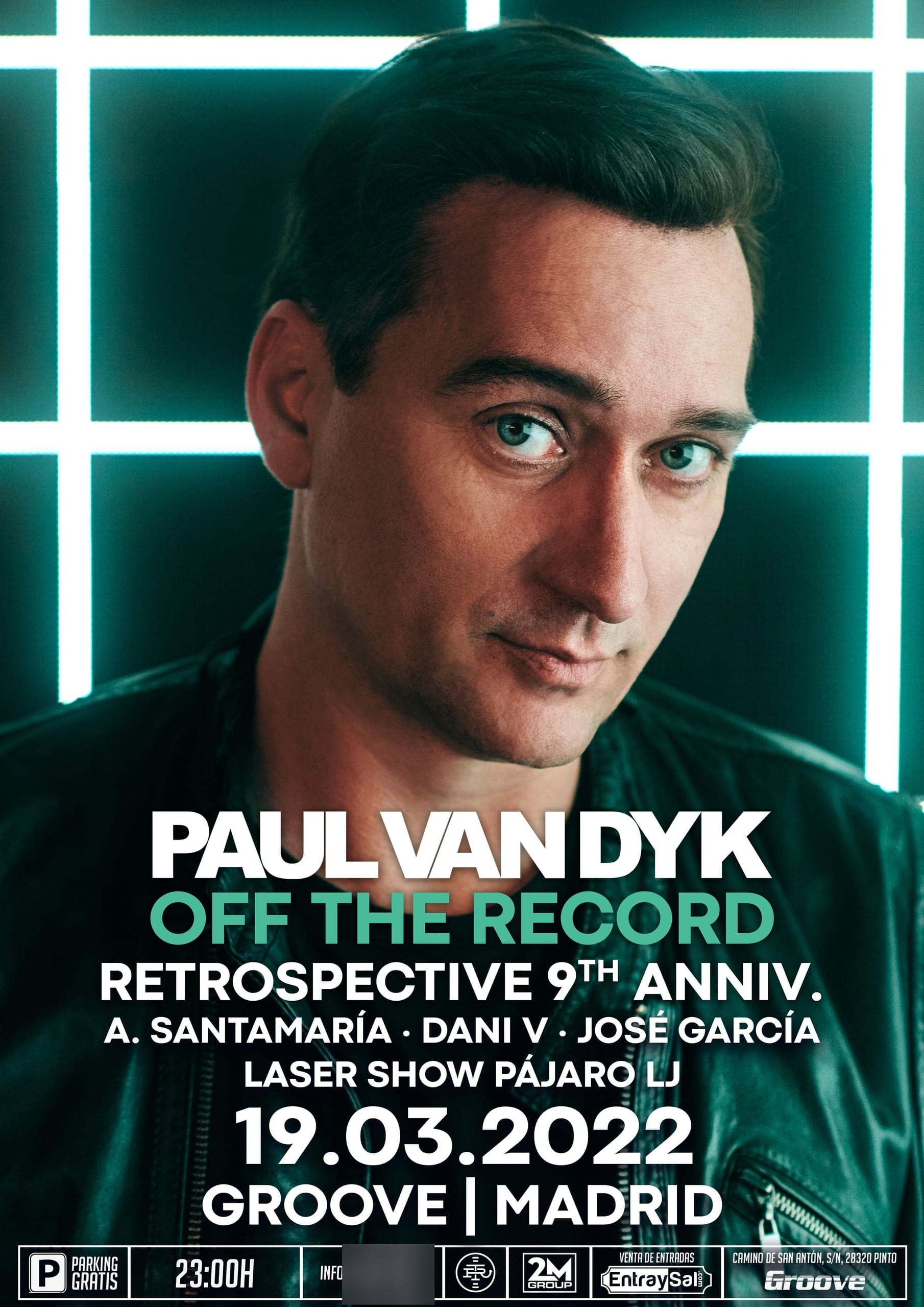 Cartel de «Paul van Dyk · Off The Record»