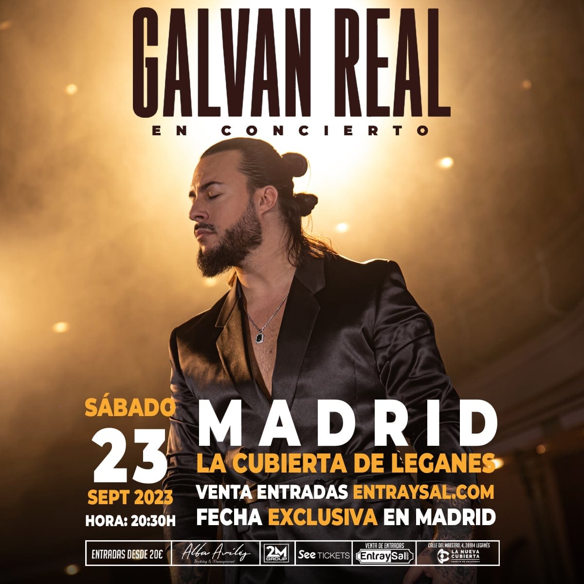 Cuadrado de «Galván Real en concierto»