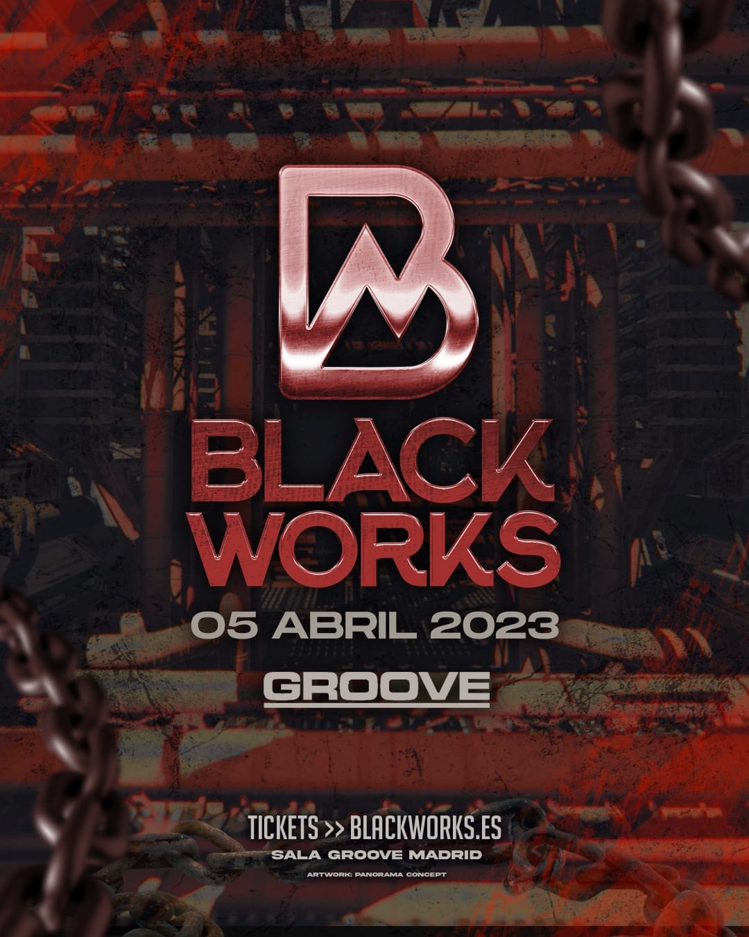 Cartel de «Blackworks»