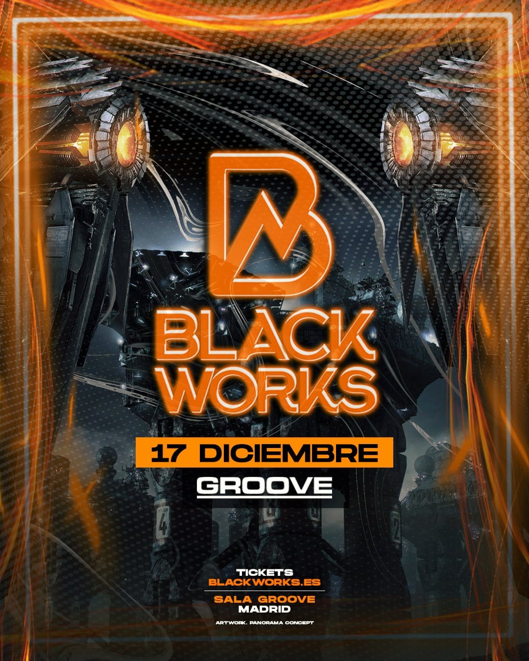 Cartel de «Blackworks»