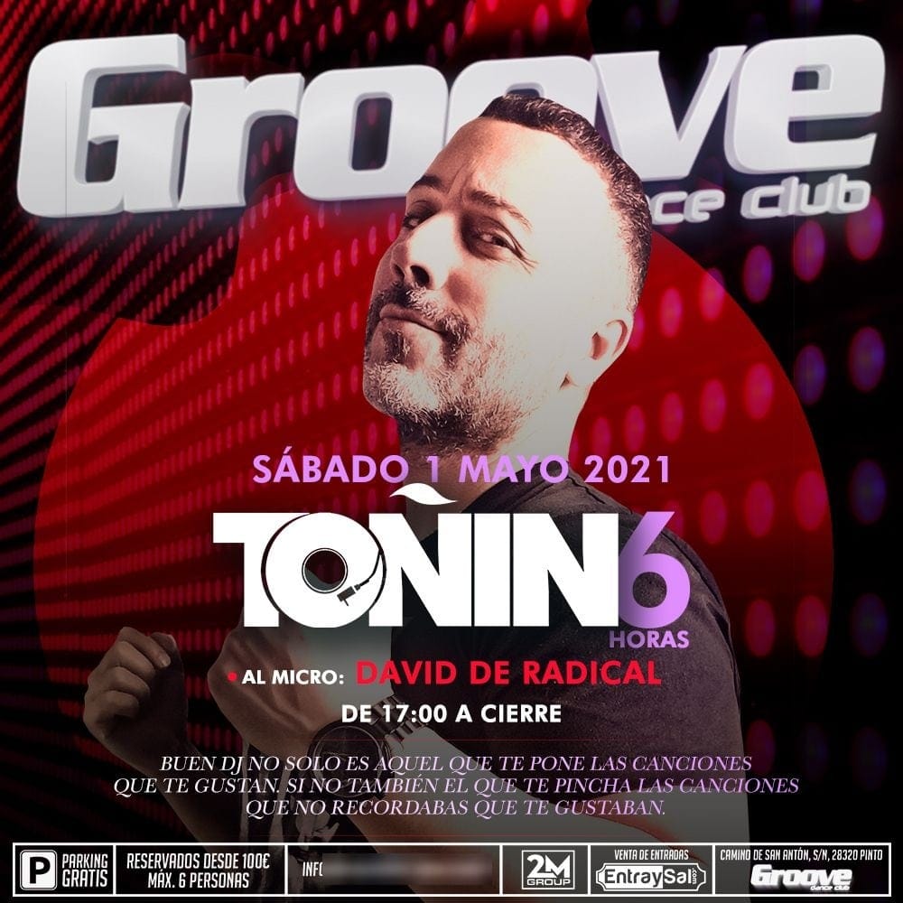 Cuadrado de «6 horas de Dj Toñin»