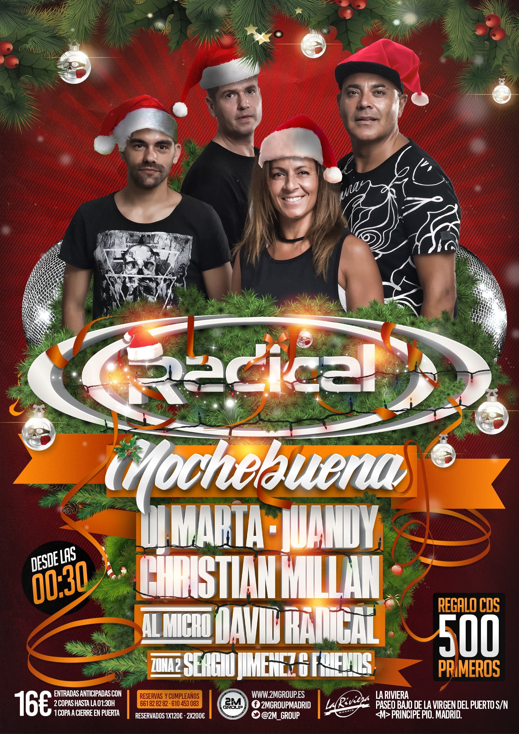 Cartel de «Nochebuena ((Radical))»