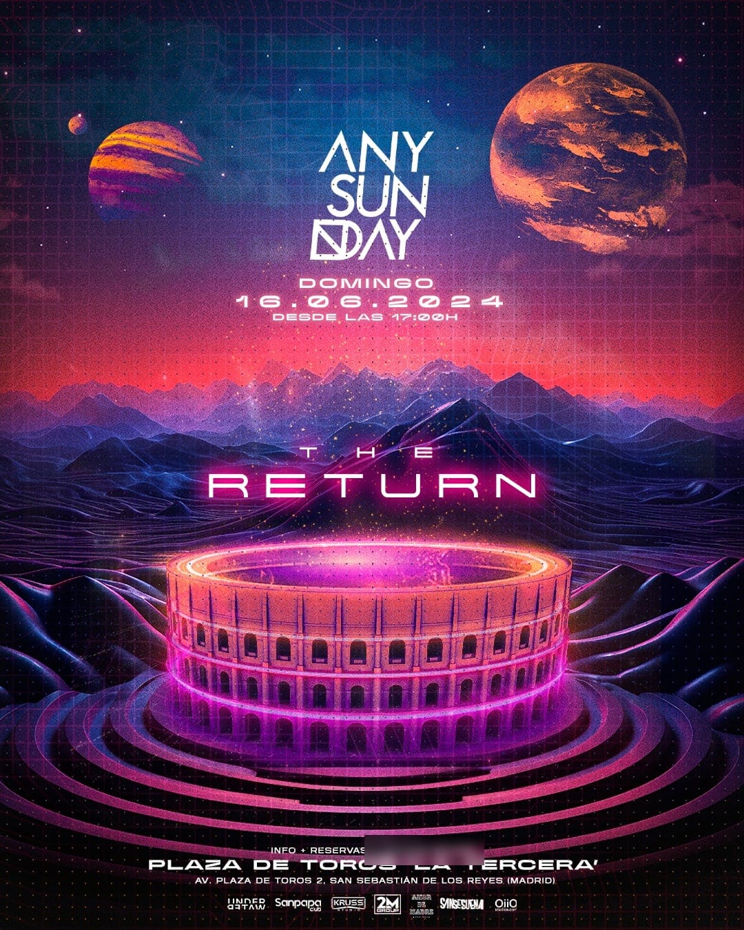 Cartel de «Any Sunday · The Return»