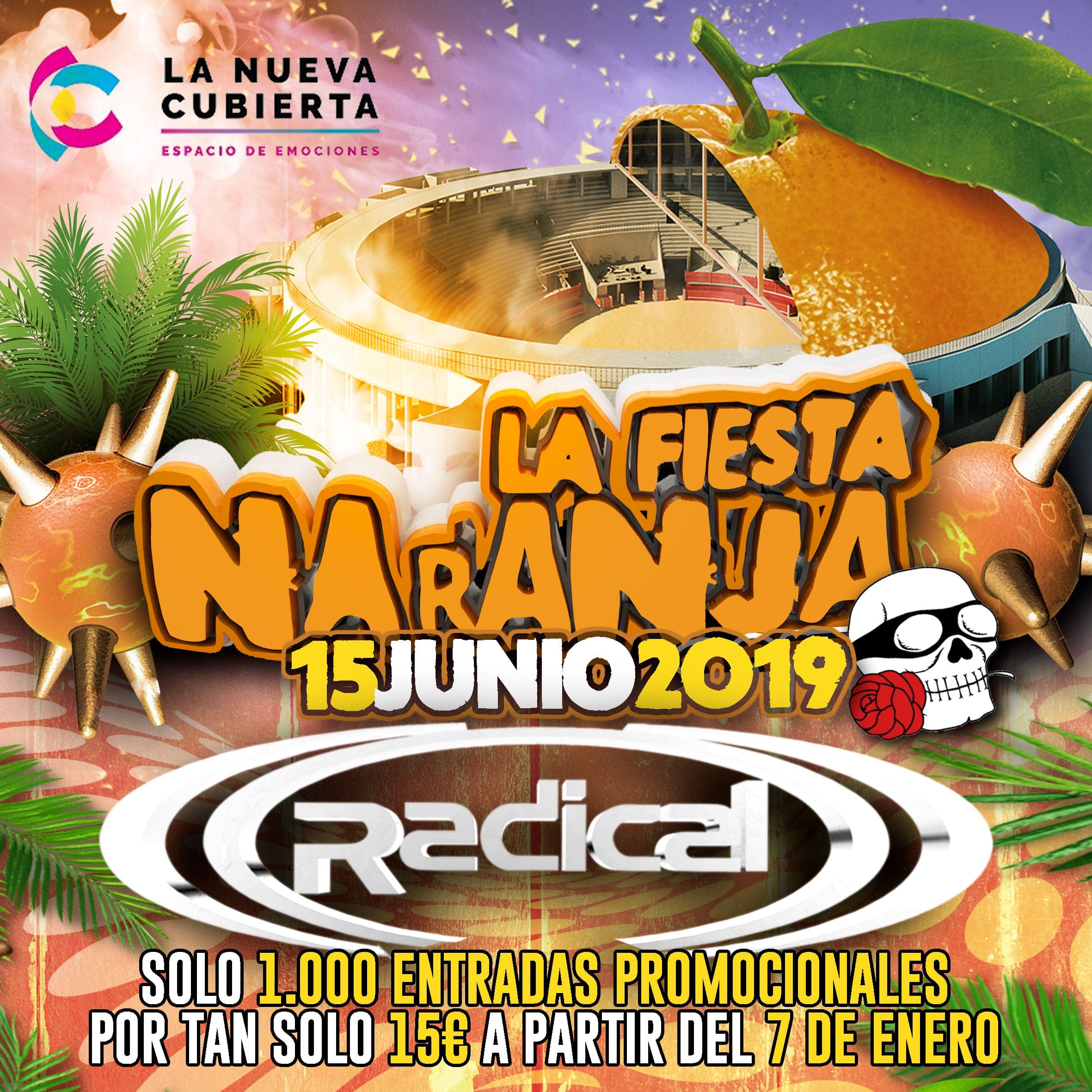 Cuadrado de «La Fiesta Naranja 2019»