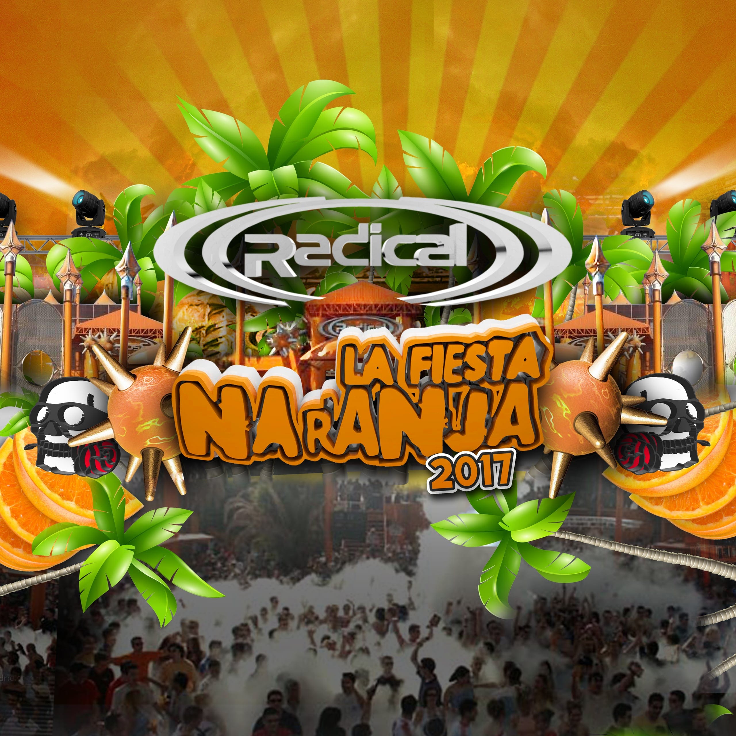 Cuadrado de «La Fiesta Naranja»