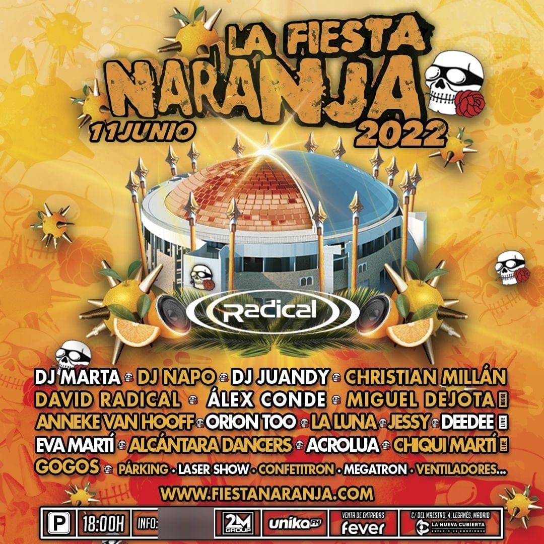 Cuadrado de «La Fiesta Naranja 2022»