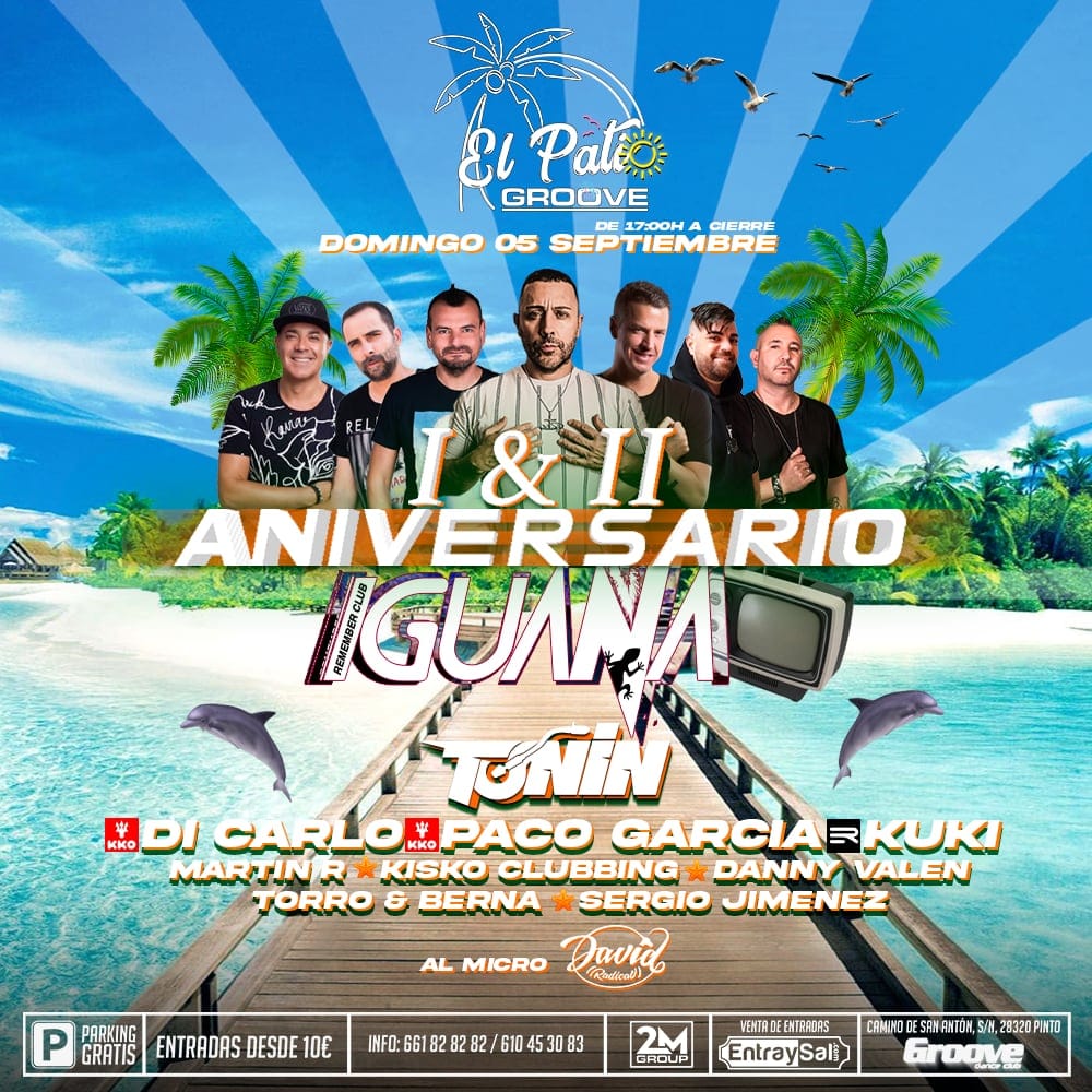 Cuadrado de «Iguana Remember Club · I & II Aniversario»