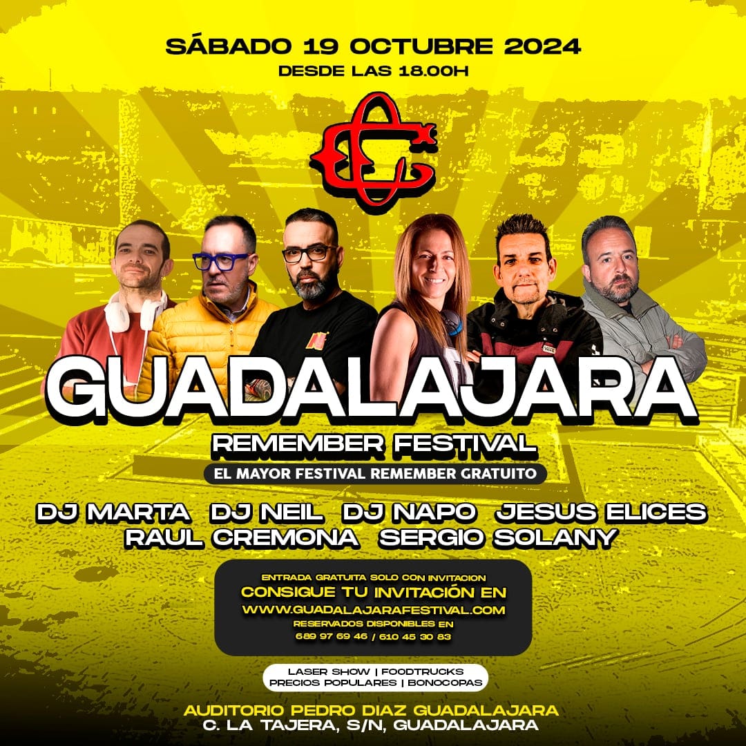 Cuadrado de «Guadalajara Remember Festival»