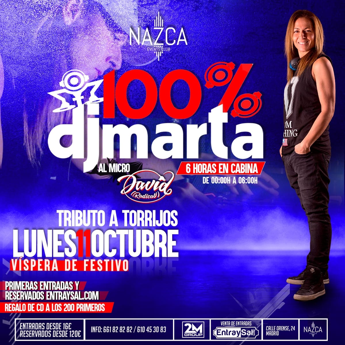 Cuadrado de «100% Dj Marta»