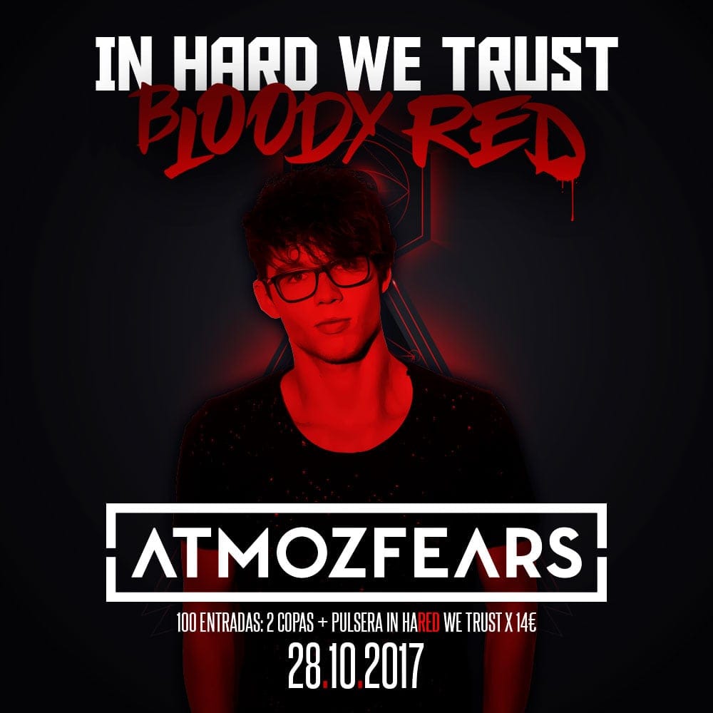 Cuadrado de «In Hard We Trust · Bloody Red»